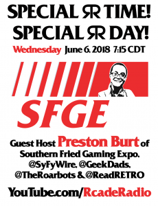 RcadeRadio Interview Promo with Preston Burt